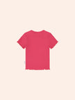 Cherry Rib Tee | Cherry | Huxbaby