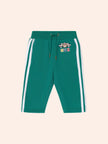 Racer Stripe Trackpant | Emerald | Huxbaby