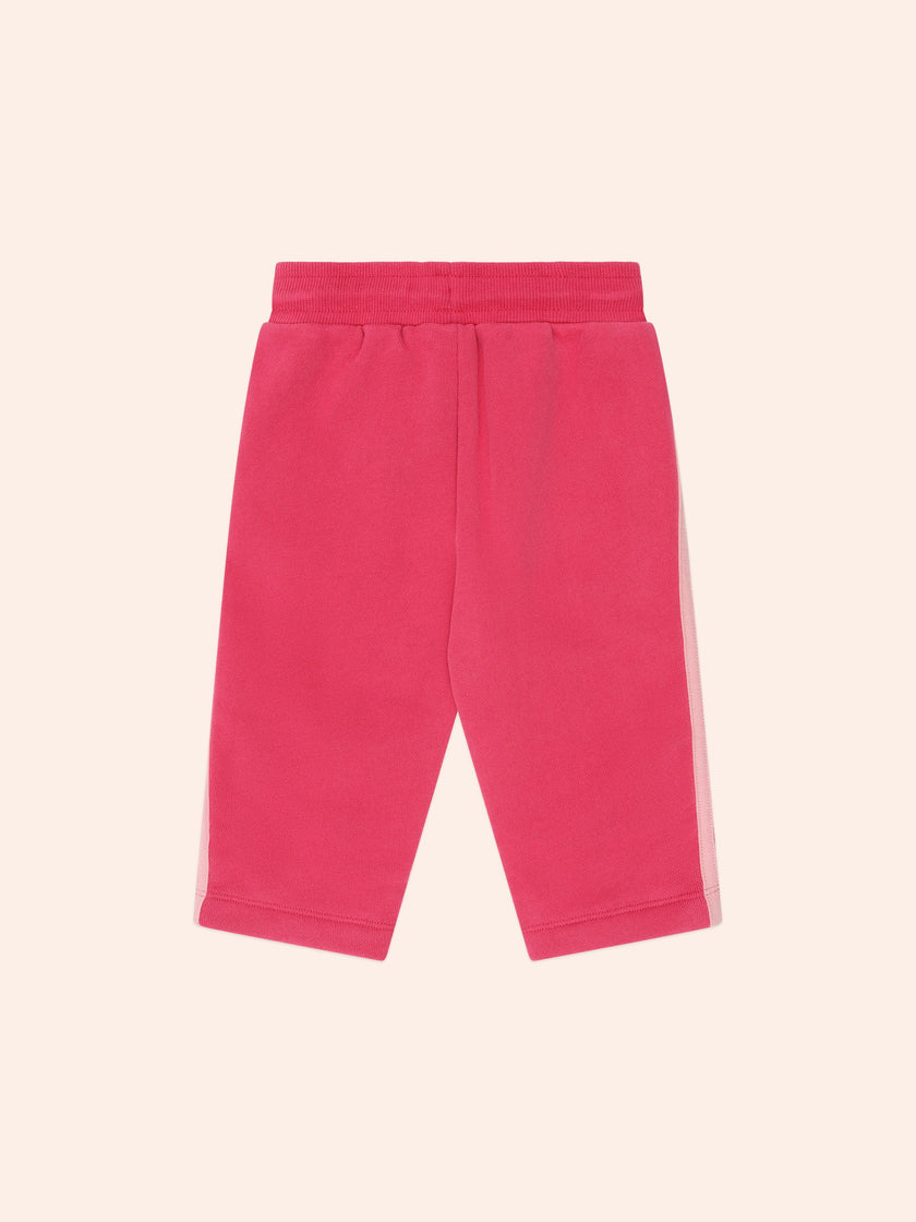 Racer Stripe Trackpant | Cherry | Huxbaby