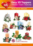 Easy 3D Toppers - Candles in Winter