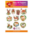 Hearty Crafts Easy 3D Toppers Deer - Forest