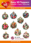 EASY 3D Christmas Baubles
