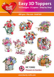 Easy 3D - Toppers Flowers In Garden