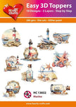 Hearty Crafts Easy 3D Toppers - Marine