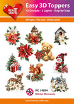 Hearty Crafts Easy 3D-Toppers - Winter Moments
