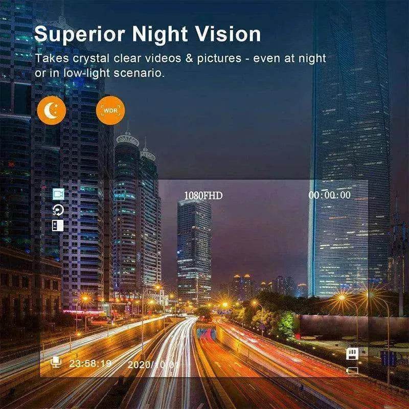 HD Dash Cam Day & Night Vision HDMI Driving Recorder