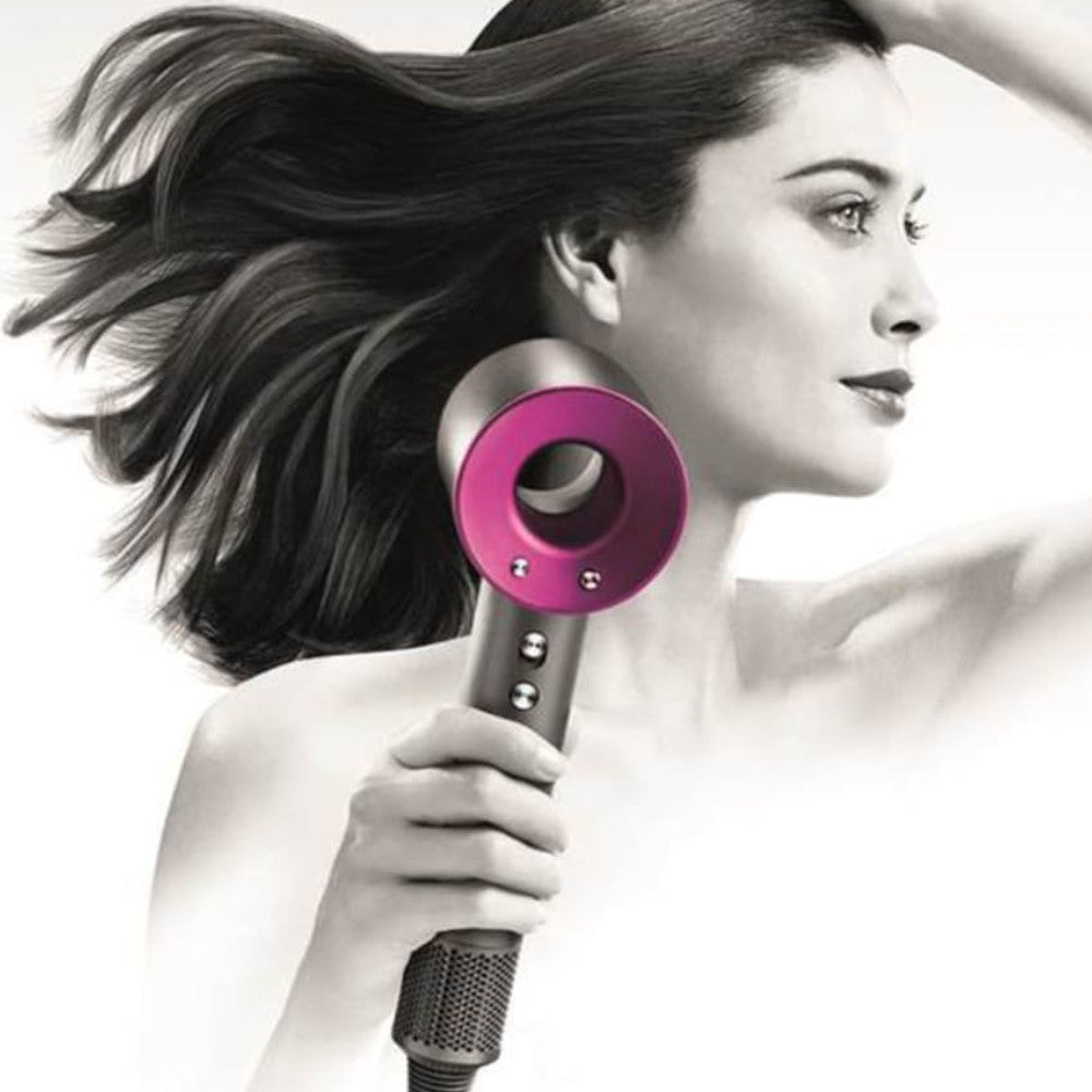 DYSON OFFICIAL OUTLET - Supersonic Hair Dryer Fuchsia+Nickel - Refurbished with 1 year Dyson Warranty - (Excellent) - HD07