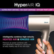 SHARK Blow Dryer HyperAIR Fast-Drying with IQ 2-in-1 Concentrator - Factory serviced with Home Essentials warranty - HD102C