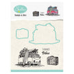 Holiday Die & Stamp Set - Bus