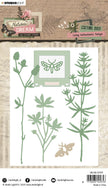 HEN Cutting Dies Long Botanical Twigs Natures Dream 103x142x1mm 8 PC nr.707