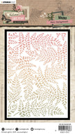 HEN Mask Fern Background Natures Dream 150x210x1mm 1 PC nr.238