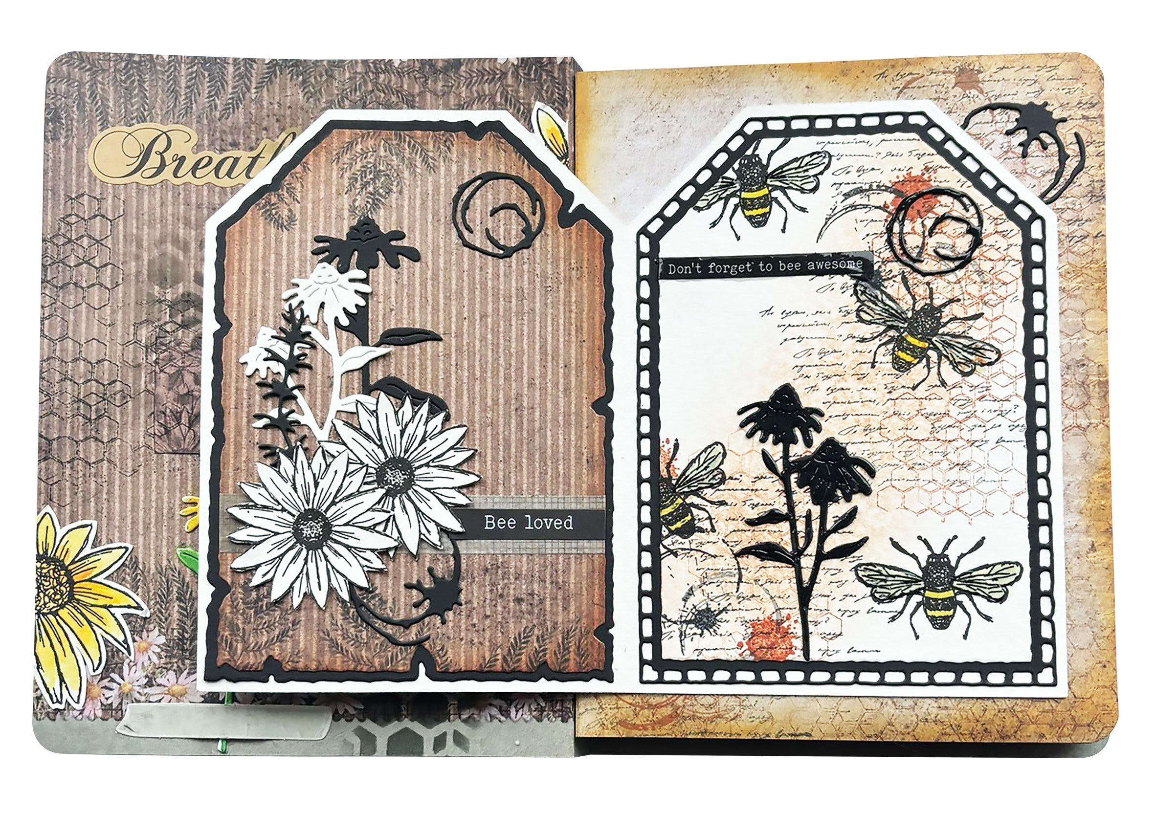 HE Cutting Dies Floral Bits Sweet Bee Memories 11 PC
