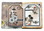 HE Clear Stamp Floral Bits Sweet Bee Memories 16 PC