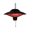 Chauffage électrique de plafond EnerG+ pour patio intérieur/extérieur - Noir (HEA-22000-HBR)