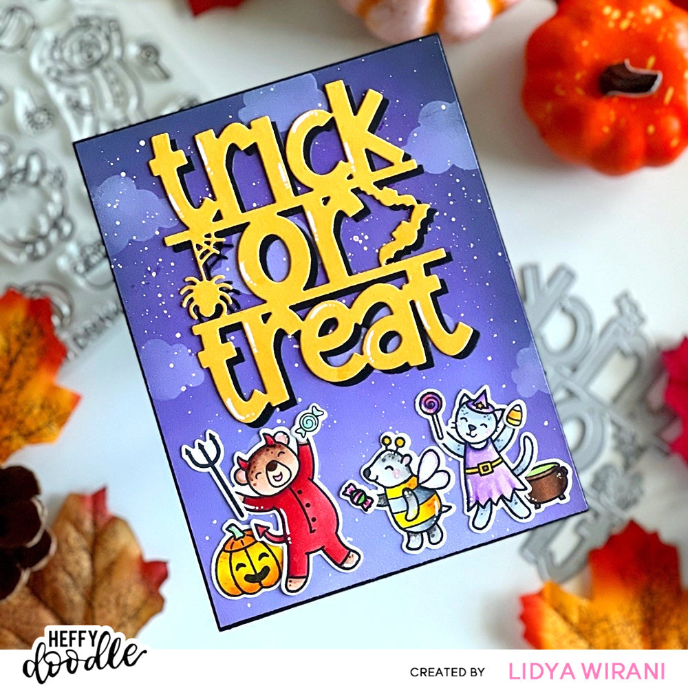 Trick Or Treat Jumbo Sentiment Die