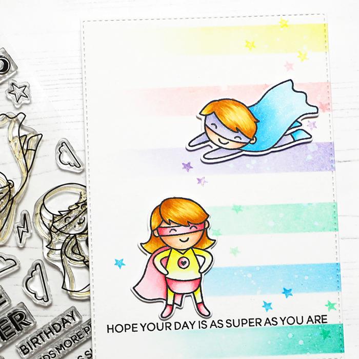 Superdudes Stamps