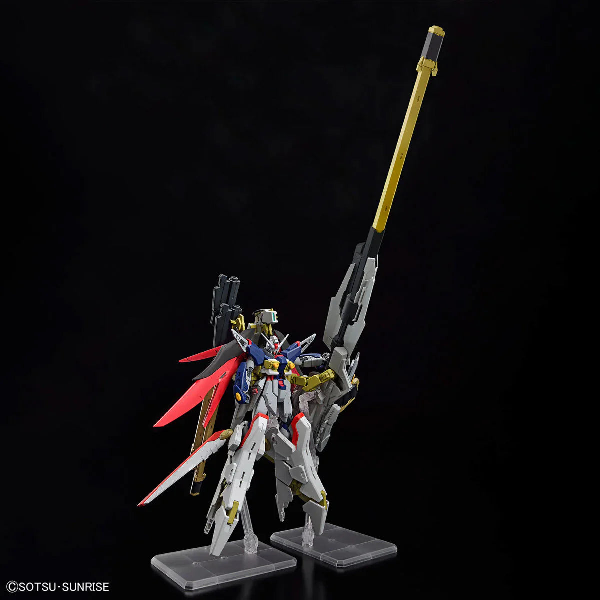 Bandai HGCE DESTINY GUNDAM Spec II & ZEUS SILHOUETTE