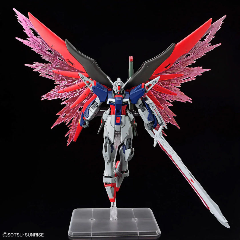 Bandai HGCE DESTINY GUNDAM Spec II & ZEUS SILHOUETTE