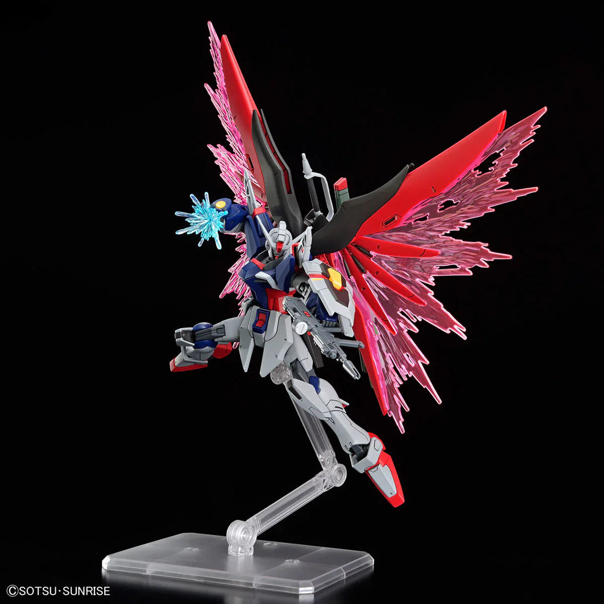 Bandai HGCE DESTINY GUNDAM Spec II & ZEUS SILHOUETTE