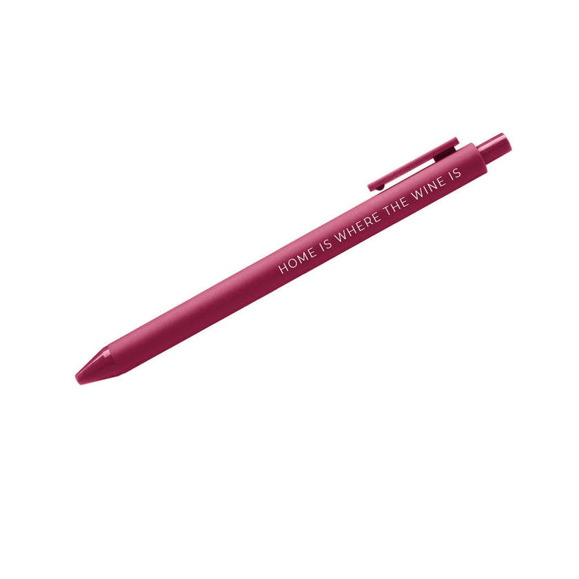 Home is where the wine is Pen