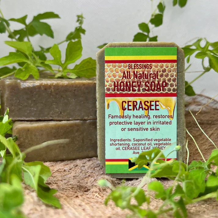 ALL NATURAL HONEY CERASEE FACE & BODY BAR