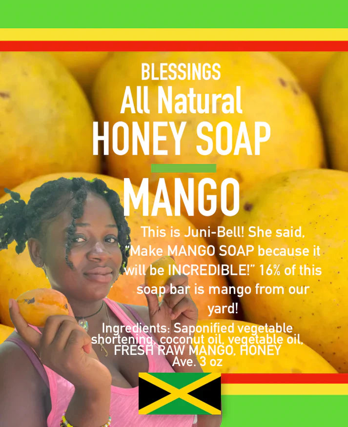 ALL NATURAL HONEY MANGO FACE & BODY BAR