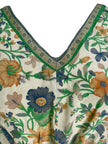 PRC6778 Avatar Pure Silk Maxi Kaftan