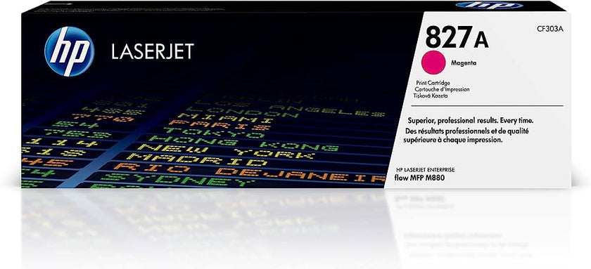 HP 827A (CF303A) Magenta Original LaserJet Toner Cartridge