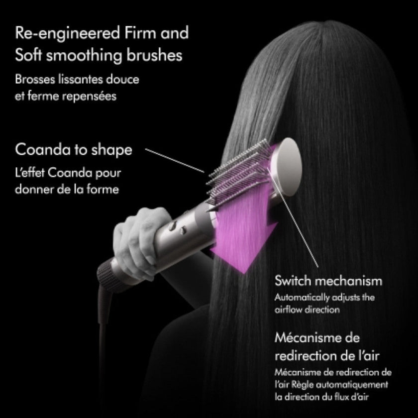 DYSON OFFICIAL OUTLET Airwrap Complete Long Barrel Nickel & Copper - Dyson refurbished (Excellent) with 1 year warranty - HS05