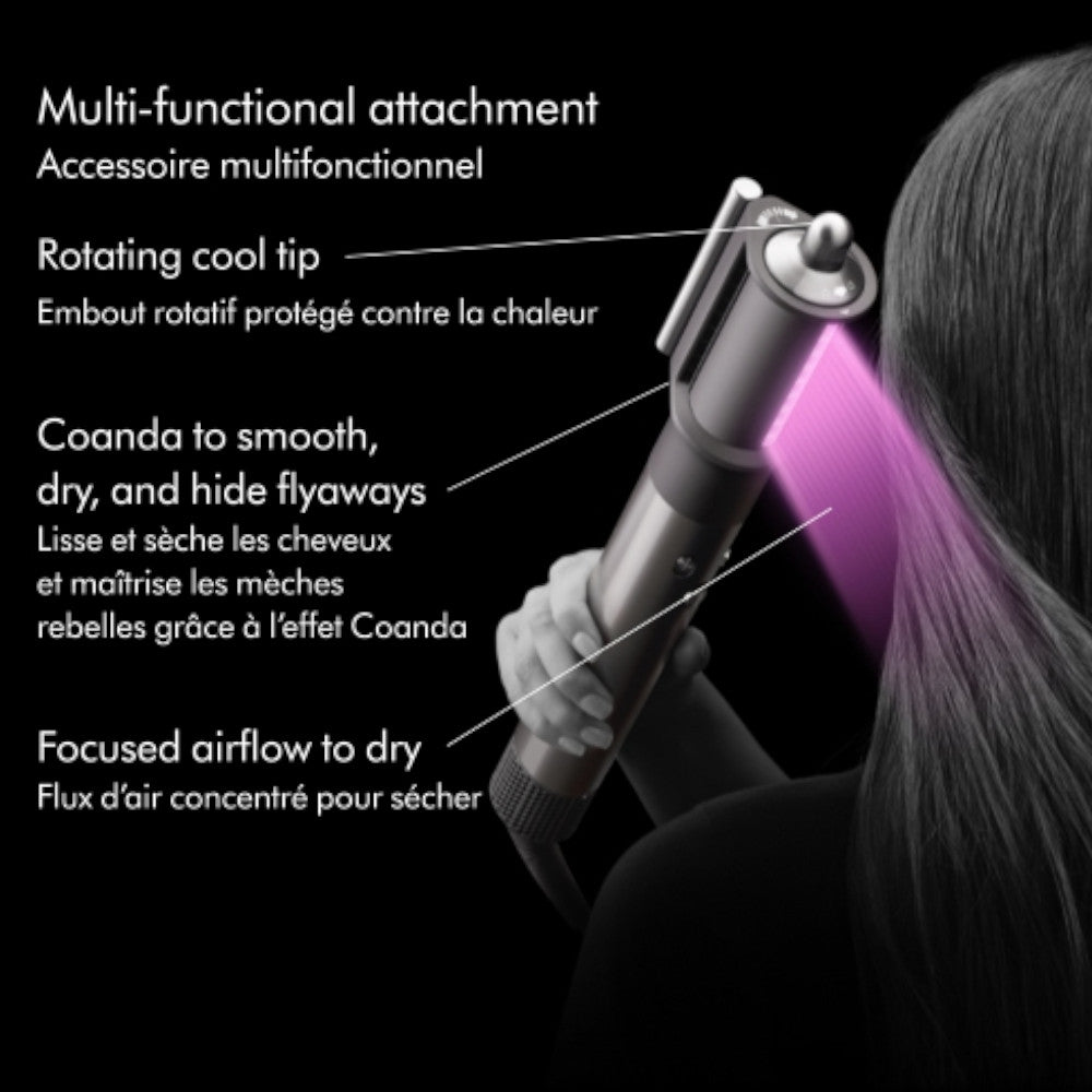 DYSON OFFICIAL OUTLET Airwrap Complete Long Barrel - Vinca Blue & Rose - Dyson refurbished (Excellent) with 1 year warranty - HS05