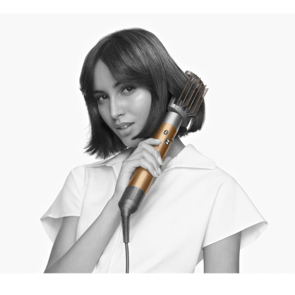 DYSON OFFICIAL OUTLET Airwrap Multi-Styler and Dryer Complete (Nickel/Copper) - Dyson refurbished (Excellent) with 1 year warranty - HS05