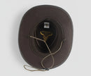 Shapeable Cowboy Hat with 12 Gauge Bullet Slice & Embellishments