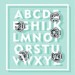 925 Sterling Silver Initial Charm Bead