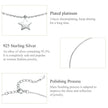 The Celestial 925 Sterling Silver Star Anklet