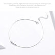 The Essential 925 Sterling Silver Charm Anklet