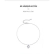 The Essential 925 Sterling Silver Charm Anklet