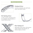 925 Sterling Silver Clear 5A Crystal Collection Family Heart X-Shape Charm Beads for Charm Bracelet & Necklace Pendant