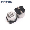 50PCS 16V 100UF 100UF/16V 6.3X5.5MM SMD Aluminum Electrolytic Capacitor