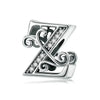 Vintage Openwork 925 Sterling Silver Initial Charm