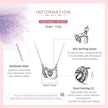 925 Sterling Silver Heart Pendant Necklace - Perfect Valentine'S Day Gift