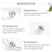 Vintage 925 Sterling Silver Twelve Constellations Star Sign Zodiac Beads Charms For Diy Bracelet Necklace