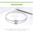 Sterling Silver Mesh Charm Bracelet – “Forever Love” Bead