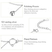 The Whimsical Cat & Bell 925 Sterling Silver Anklet