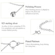 The Essential 925 Sterling Silver Charm Anklet