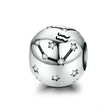 Vintage 925 Sterling Silver Twelve Constellations Star Sign Zodiac Beads Charms For Diy Bracelet Necklace
