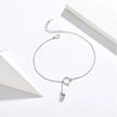 The Essential 925 Sterling Silver Charm Anklet