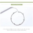 925 Sterling Silver Double Bead Chain Bracelet