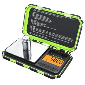 Digital Mini Scale 200g 0.01g Pocket Scale with 50g Calibration Weight Electronic Smart Scale for Food Tablets Jewelry