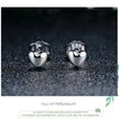925 Sterling Silver Petite Plain Hearts Stud Earrings | Minimalist Fine jewelry