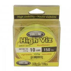 🍁Sureline Yellow High Viz Monofilament Line